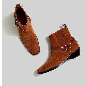 NWT Madewell The Santiago Western Ankle Boot